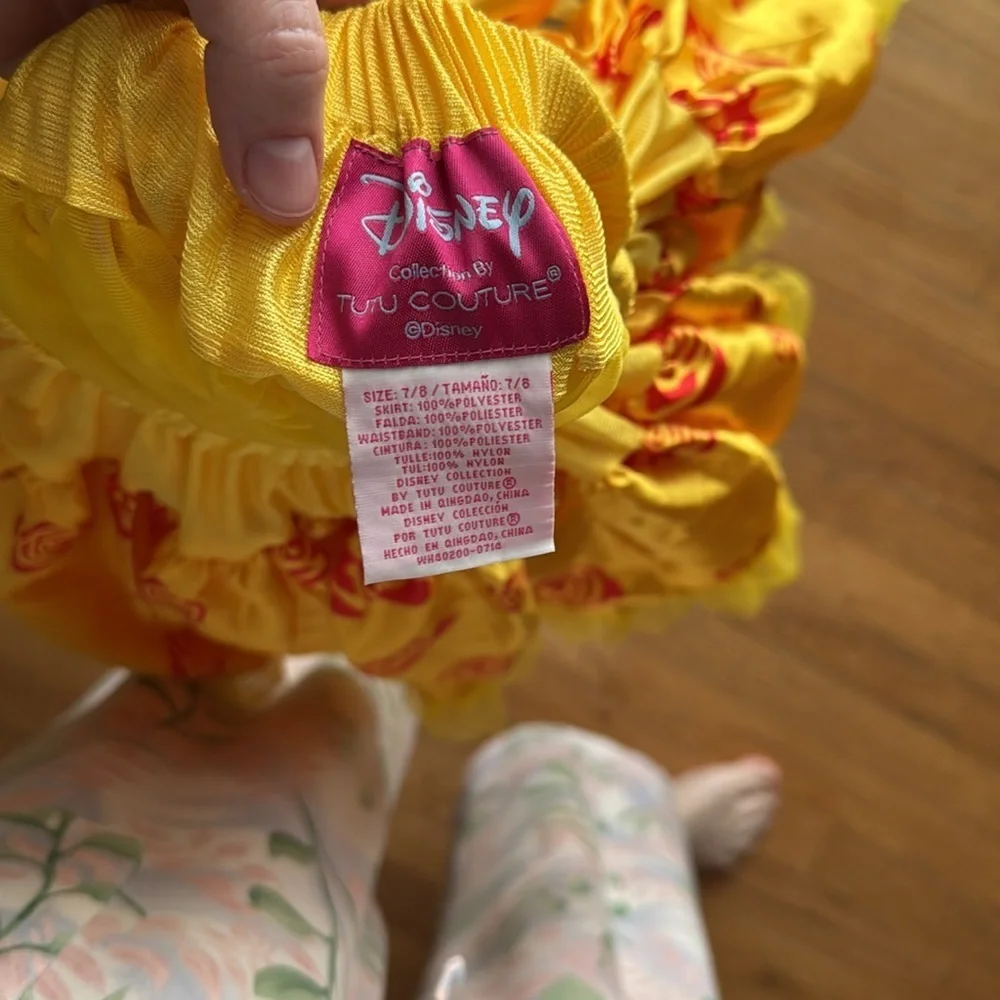 Disney Beauty and the Beast TutuCouture size 7/8